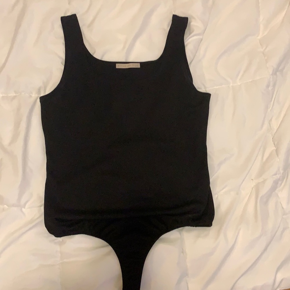 black bodysuit